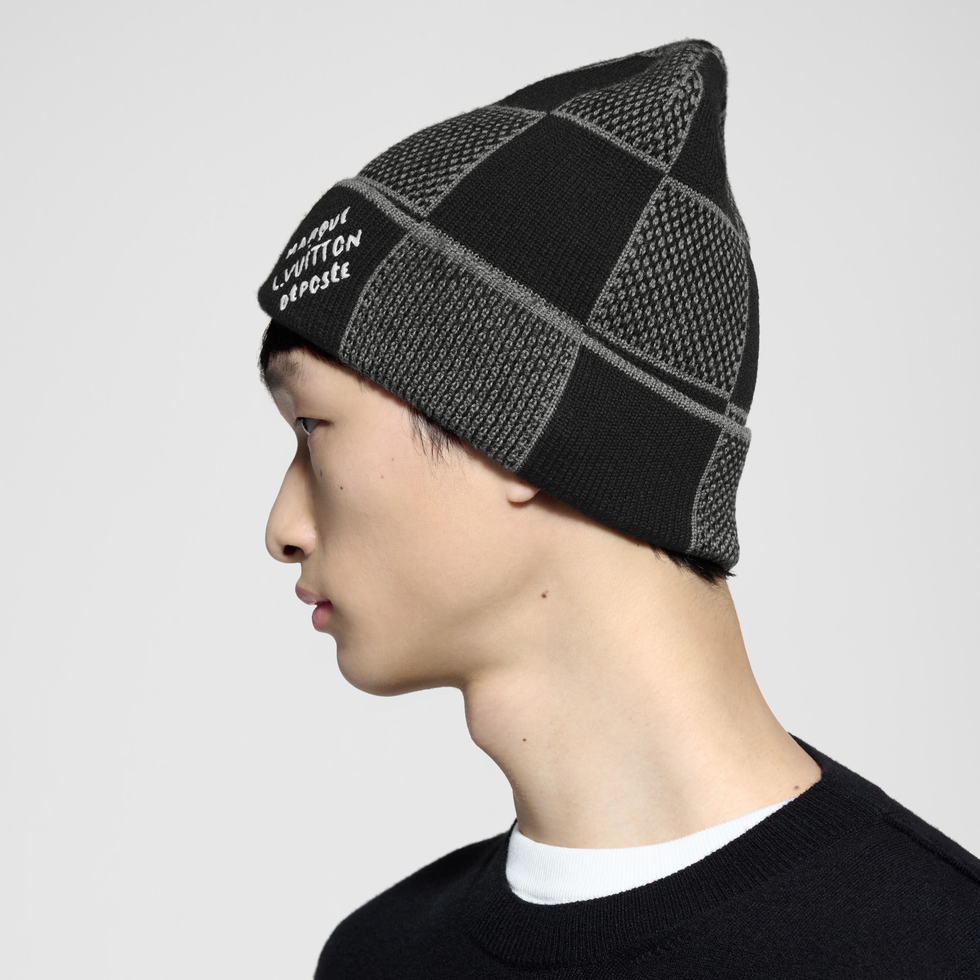 Damier Heritage Beanie S00 - Men - Accessories | LOUIS VUITTON ®